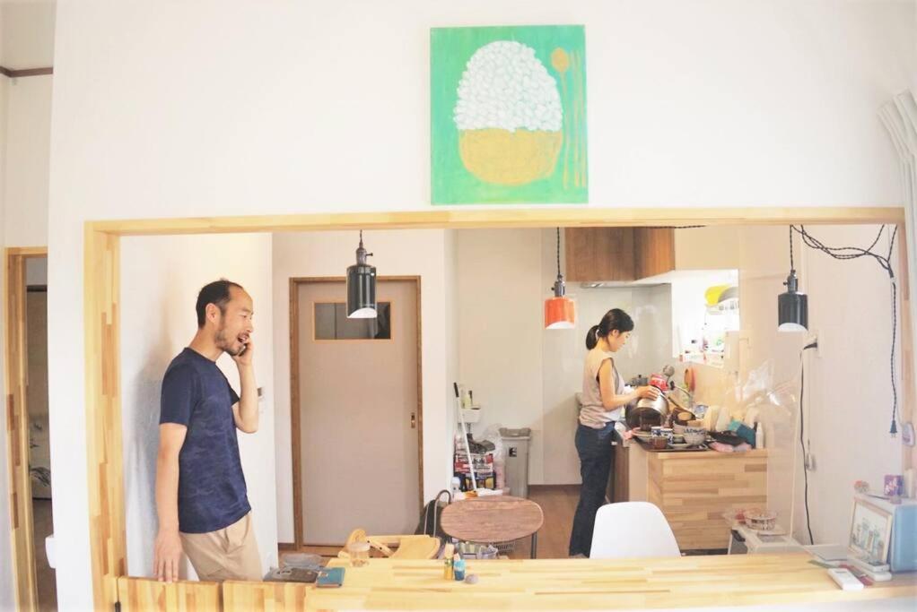مبيت وإفطار Tsushima White House المظهر الخارجي الصورة